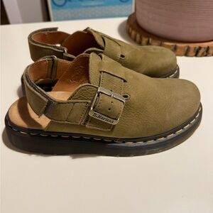 Dr. Martens Jorge II Clog Olive Size 7